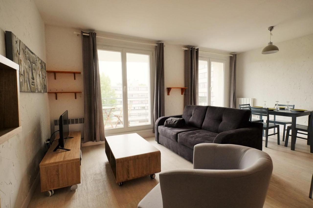 70 M2 Avec Balcons Et Parking Apartman Lille Kültér fotó